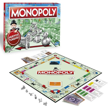Monopoly Juego de Mesa Clasico 001