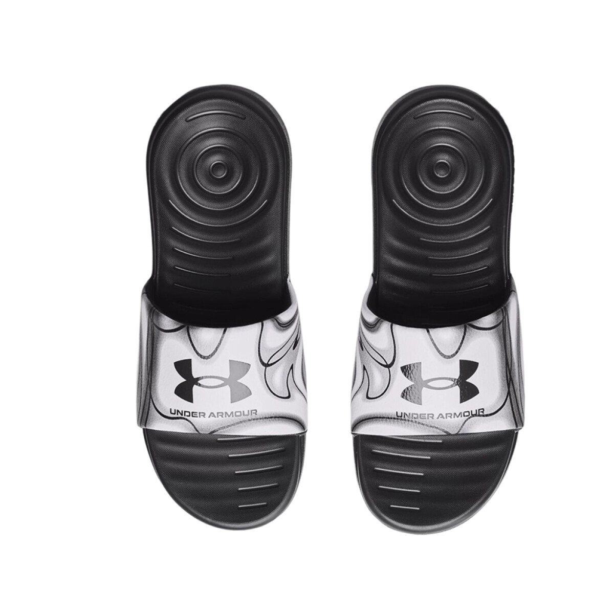 Championes Under Armour Ansa Graphic Slides - White 