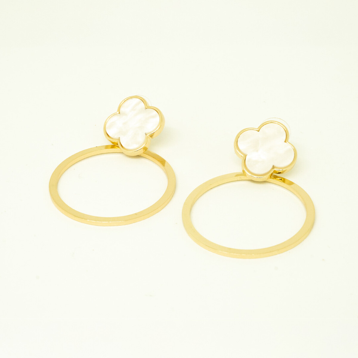 AURORA ARO C/FLOR PIED BLAN DORADO 