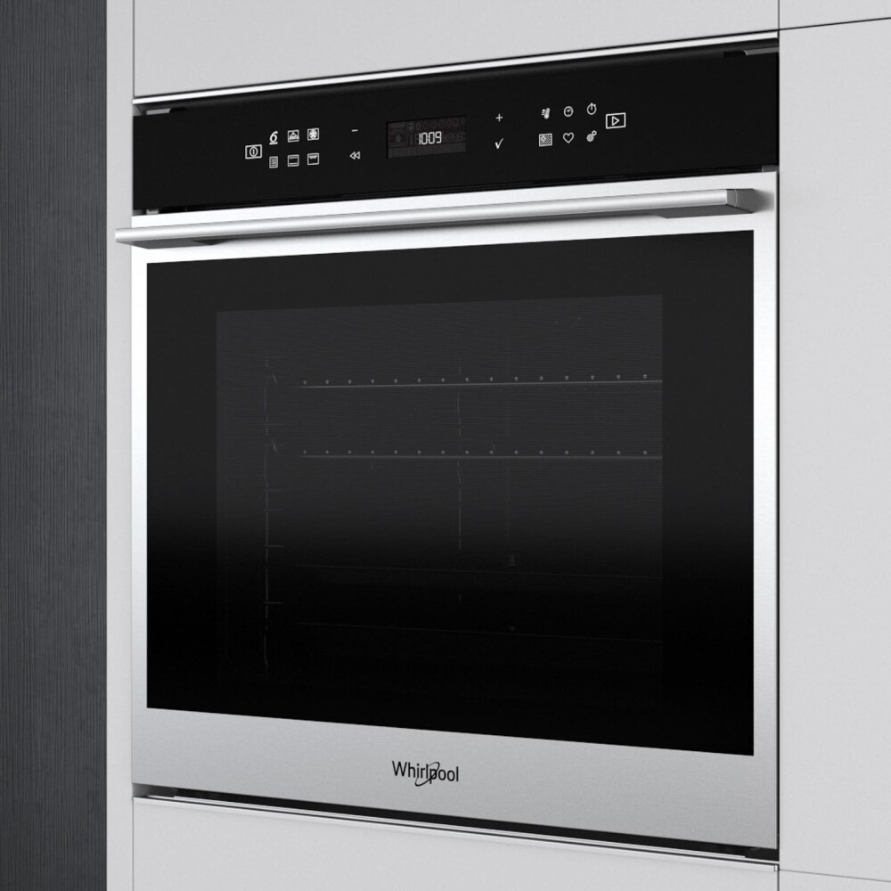 HORNO DE EMPOTRAR ELÉCTRICO 73-LITROS GRIS WHIRLPOOL W7OM44S1P
