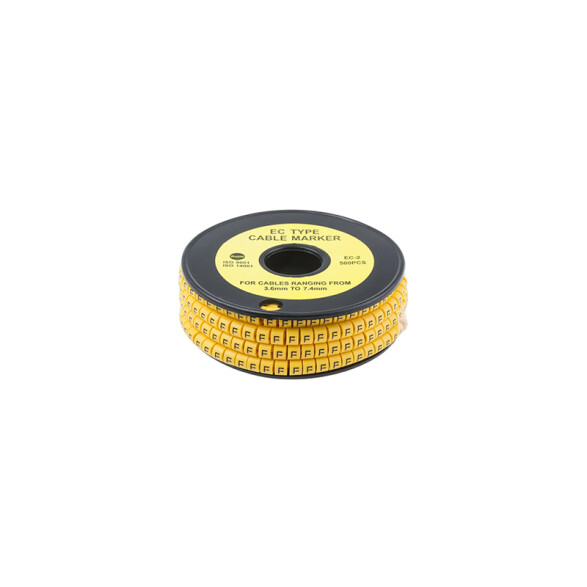 Identificador para cables de 2 a 4mm2, letra "F" WI4535