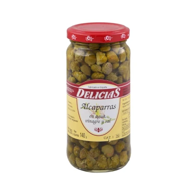 Alcaparras 140g Delicias Alcaparras Delicias 140gr