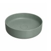Bacha de apoyo redonda 40 cm verde salvia mate Deca Bacha De Apoyo Redonda 40 Cm Verde Salvia Mate Deca