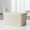 Caja simil ratán 25 lts BEIGE