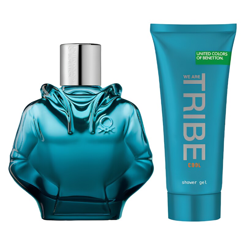 Set Benetton We Are Tribe Cool Man Edt 90 Ml + SG 75 ml Set Benetton We Are Tribe Cool Man Edt 90 Ml + SG 75 ml