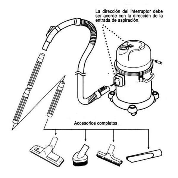 Aspiradora Punktal Pk-8125 ASPIRADORA PUNKTAL PK-8120 1600W