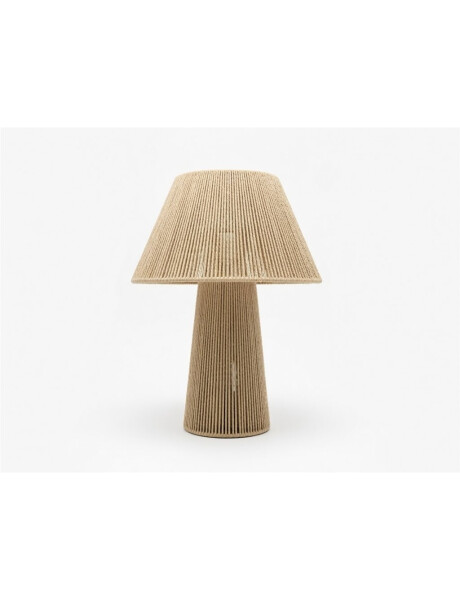 LAMPARA DE MESA CUERDAS 42X32CM NATURAL LAMPARA DE MESA CUERDAS 42X32CM NATURAL