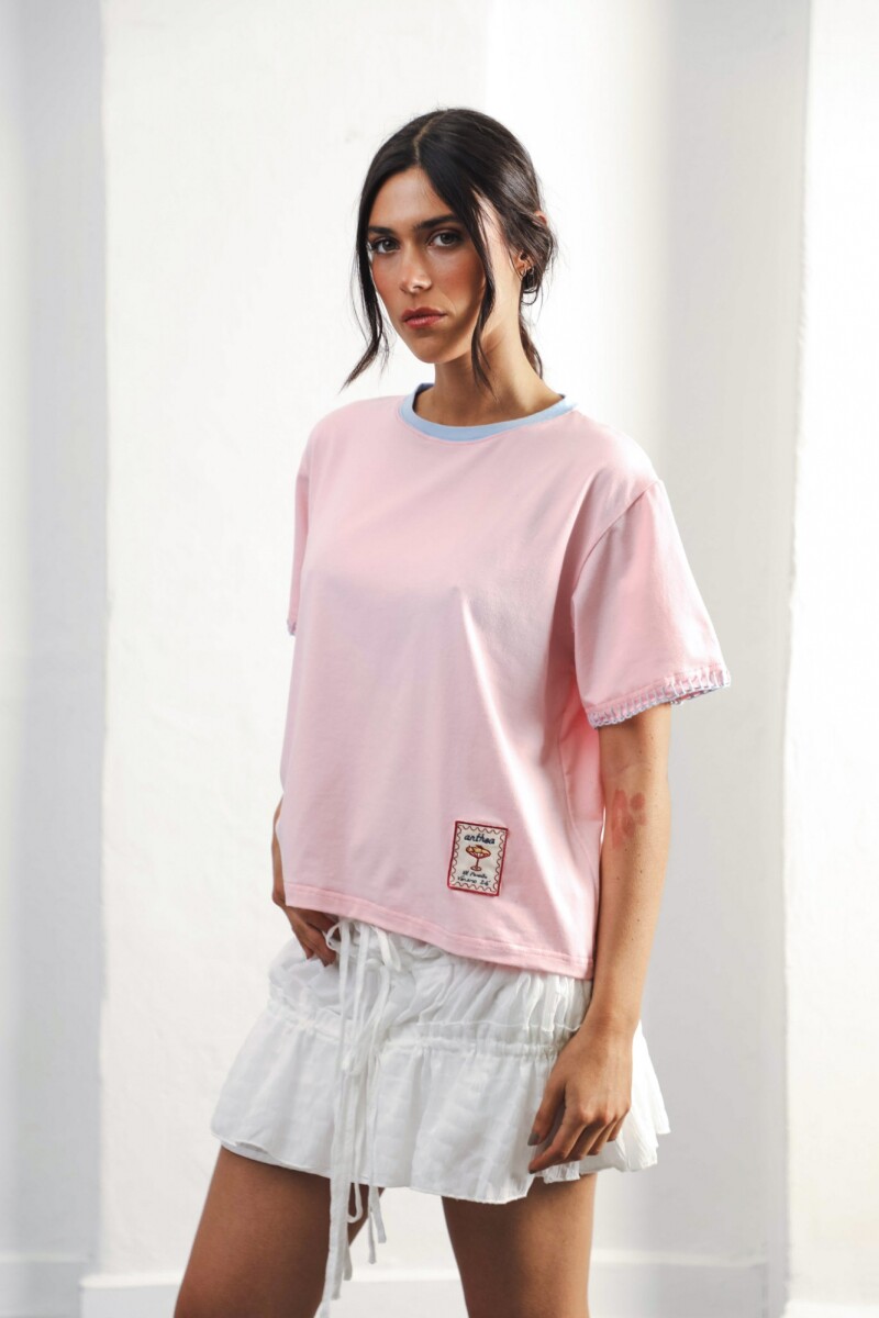 Remera OASIS - Rosa 