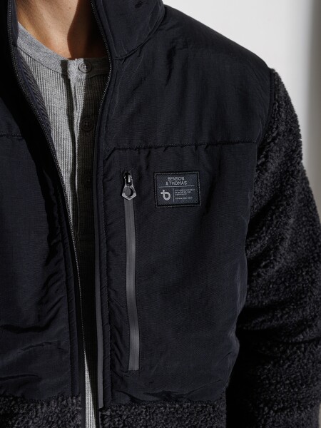 FLEECE TIBER CHARCOAL 2