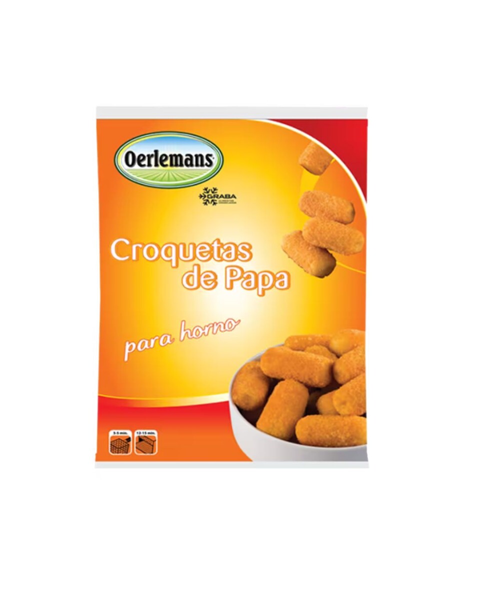 CROQUETAS DE PAPA PARA HORNO 2,5 kg 