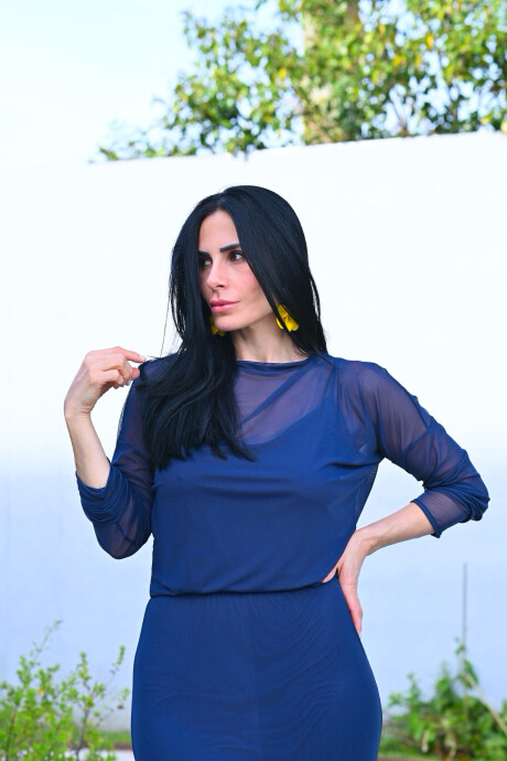 Vestido Lucille Azul