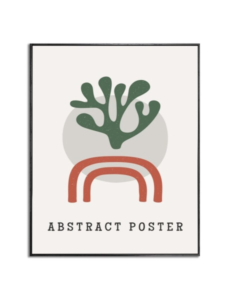CUADRO CANVAS 40x50cm MARCO ABSTRACT POSTER CUADRO CANVAS 40x50cm MARCO ABSTRACT POSTER