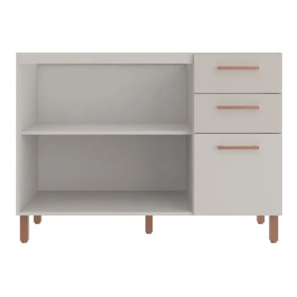 ARMARIO BAJO MESADA 1.20 MT 2 PUERTAS 3 CAJONES SARDENHA - CINZA CLARO ARMARIO BAJO MESADA 1.20 MT 2 PUERTAS 3 CAJONES SARDENHA - CINZA CLARO