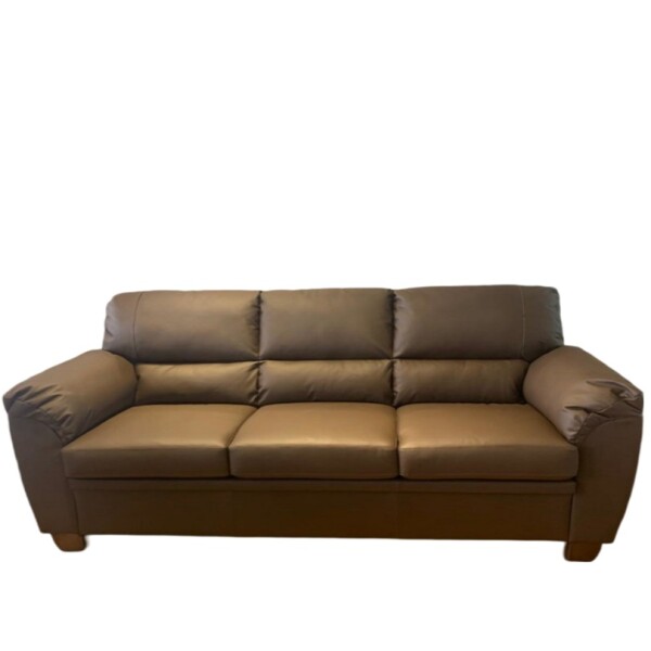 SOFA 3 CUERPOS MODELO ALIAS - 100 % CUERO - COLOR CHOCOLATE SOFA 3 CUERPOS MODELO ALIAS - 100 % CUERO - COLOR CHOCOLATE