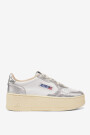 ZAPATILLA PLATFORM LOW Plata