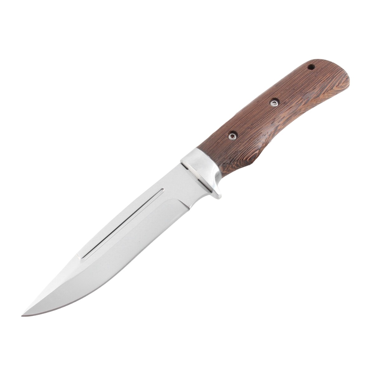 Cuchillo deportivo UAH con mango de madera 