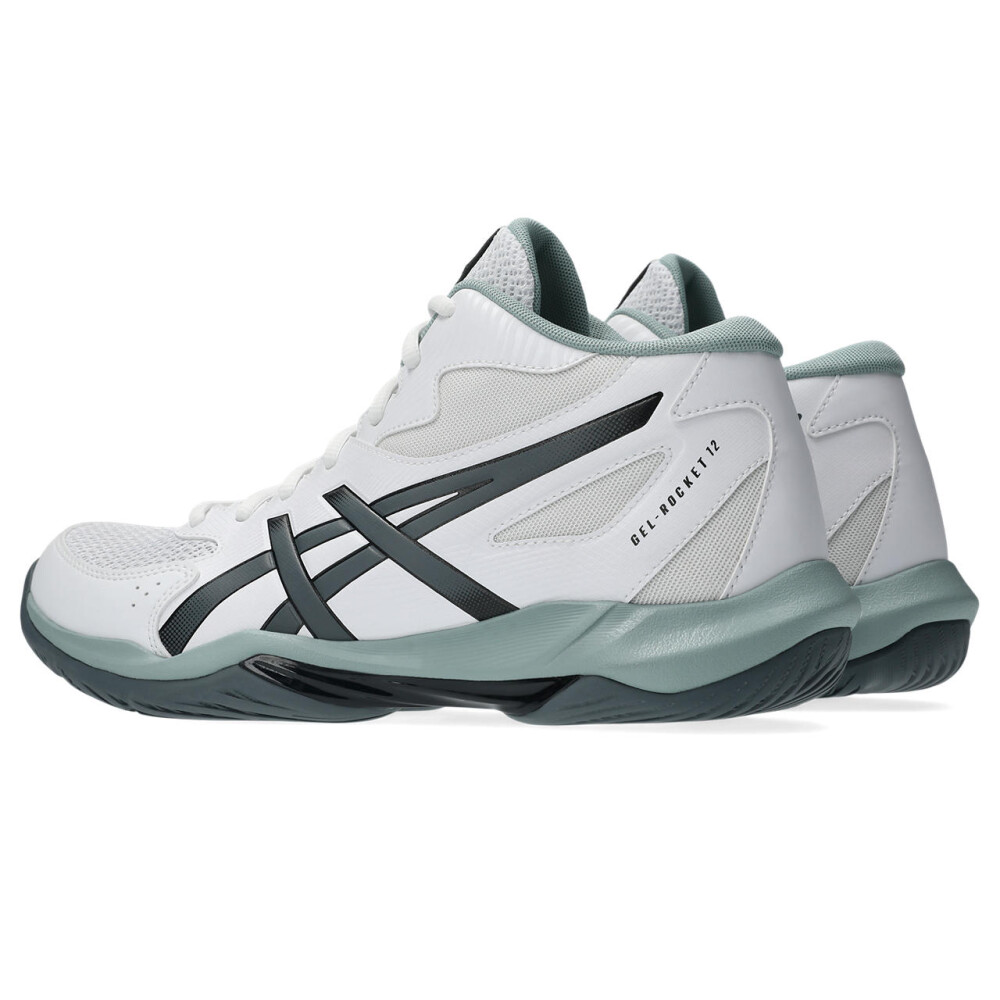 Zapatillas Voley GEL-Rocket Mt 12 Hombre White/steel Grey