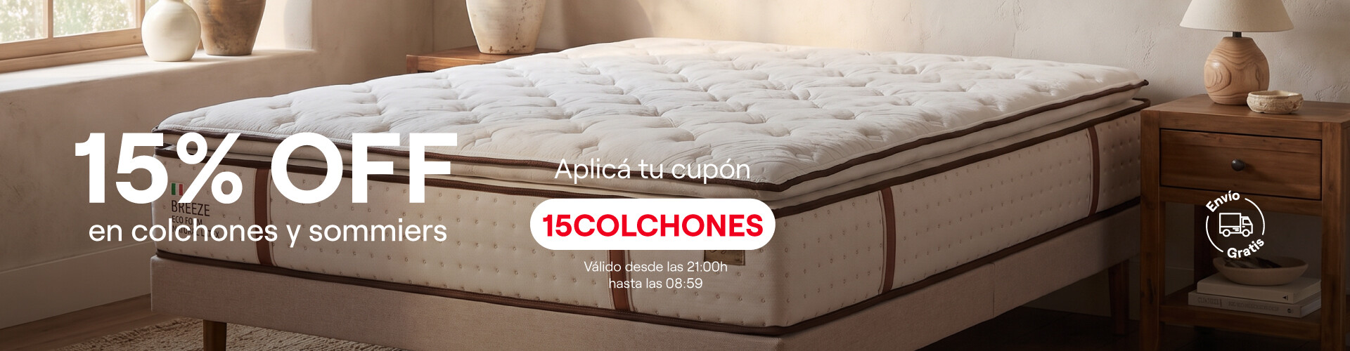 cupón 15 sábado