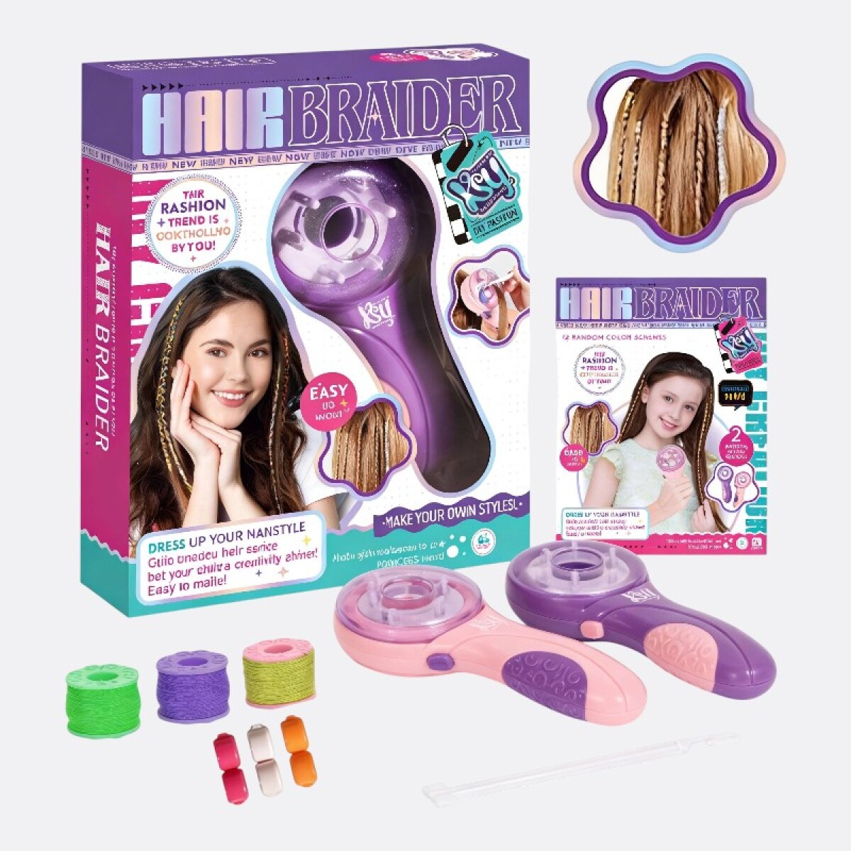 Juego Trenzador De Cabello 