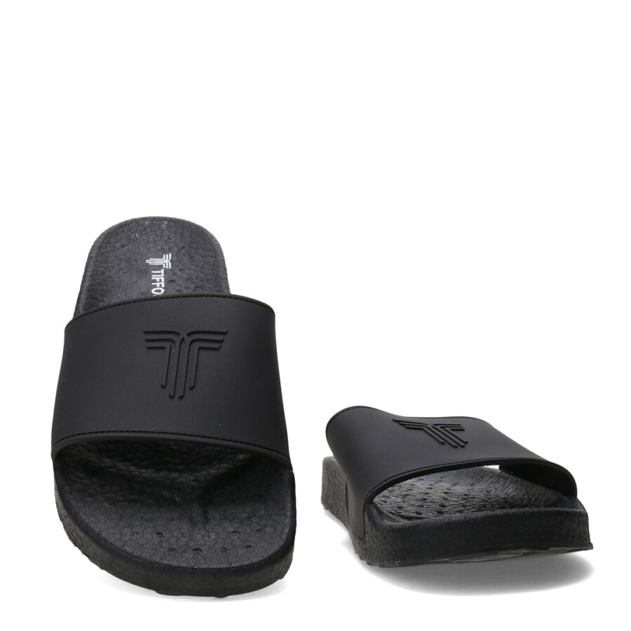 Sandalias de Hombre Tiffosi Boots Slide Negro