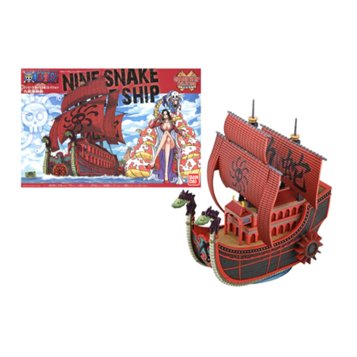 Kuja Pirates Ship, Bandai Hobby One Piece Grand Ship Collection ...