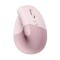 LOGITECH MOUSE LIFT VERTICAL INAL+BT Mouse Inalámbrico Vertical LOGITECH Lift Ergonómico BT - Pink