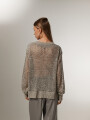 Sweater Carrien Plateado