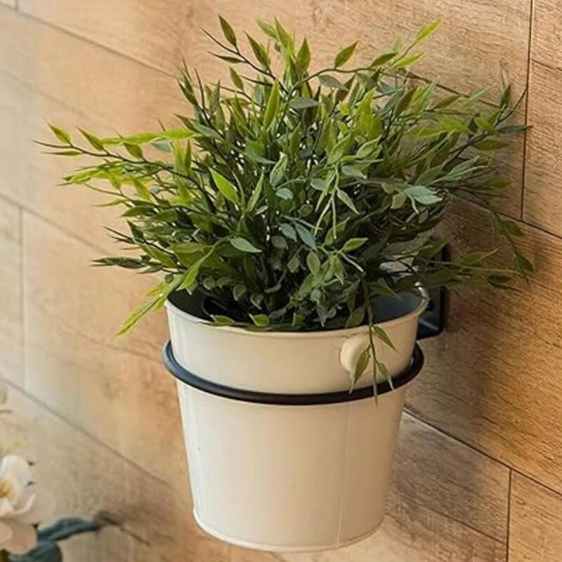 Soporte redondo para macetas 16cm NEGRO
