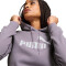 Canguro de Mujer Puma Logo Hoodie Lila