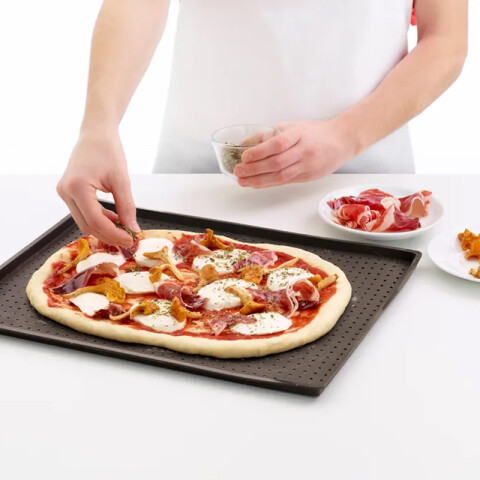 Molde para Pizza Rectangular 40x30 cm Molde para Pizza Rectangular 40x30 cm