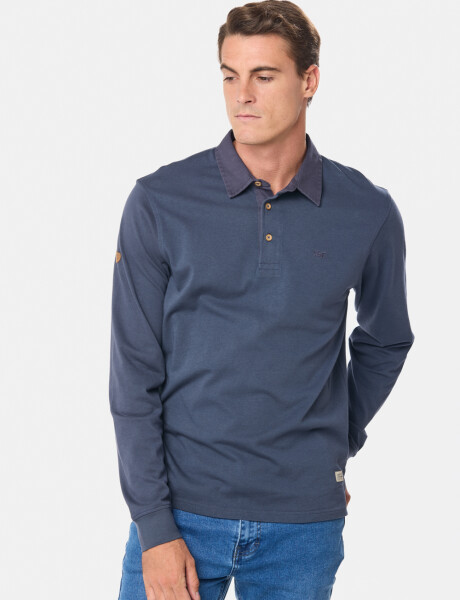 POLO JERSEY LISA Azul