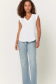 CAMISETA V Blanco