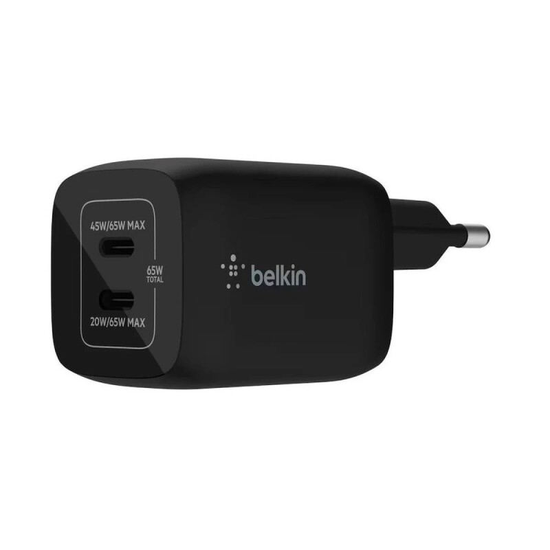 Cargador De Pared Belkin dual USB-C 40W Cargador De Pared Belkin dual USB-C 40W