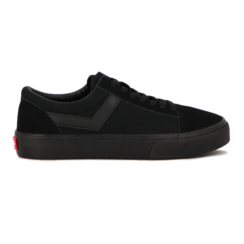 Pony Casual Lona-gamuza Men Black Negro-negro