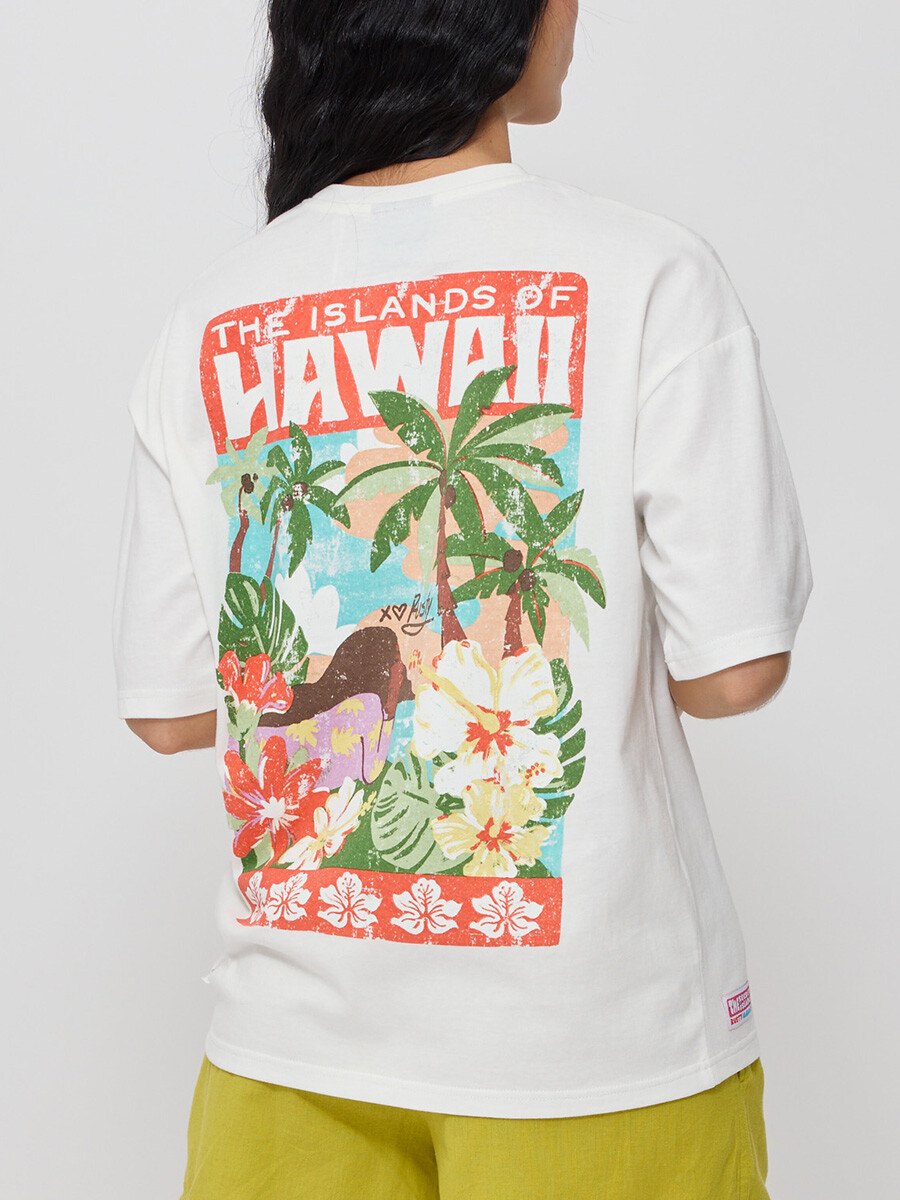 T-SHIRT NESSA RUSTY - Blanco 