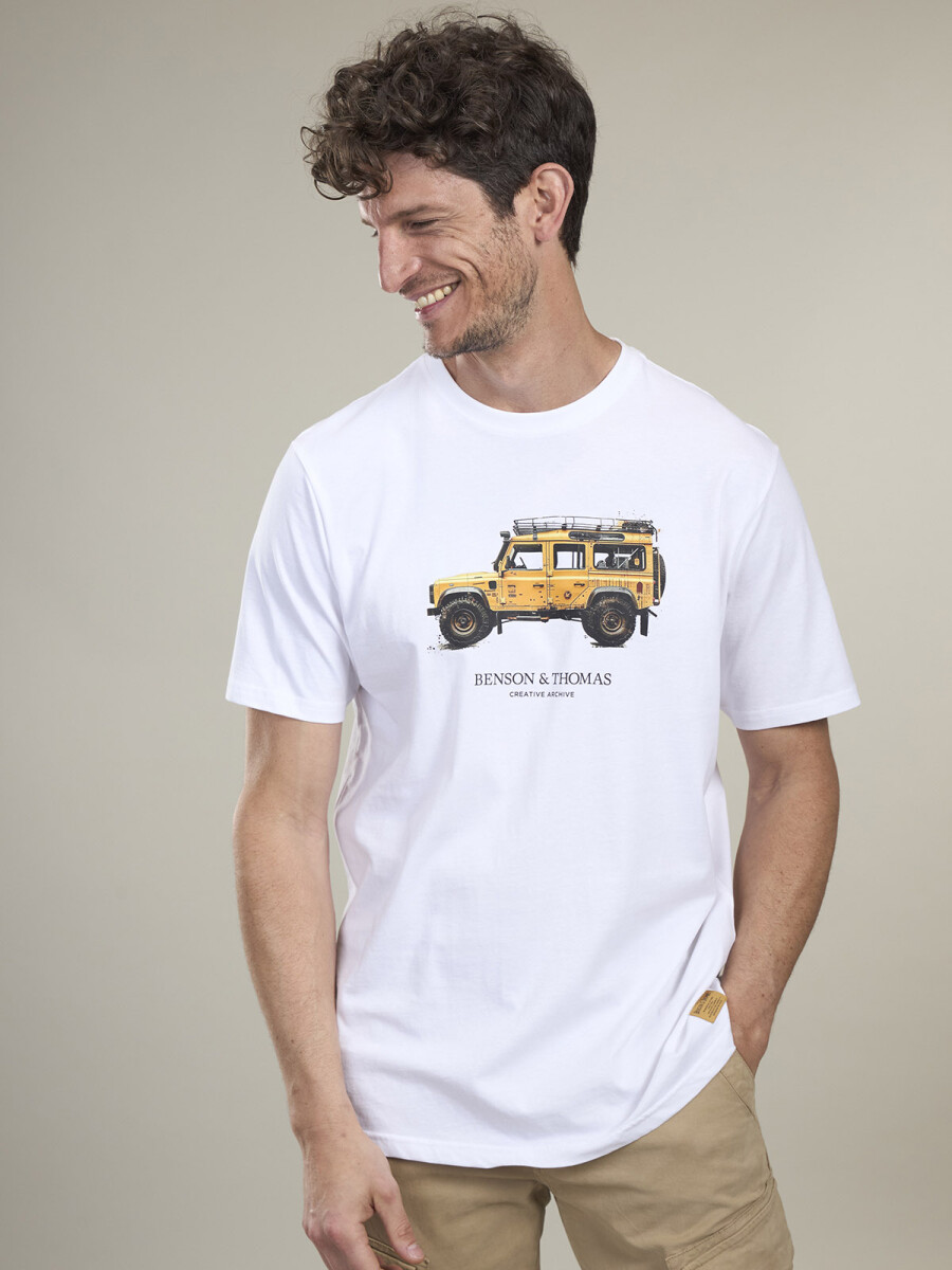 T-SHIRT TRUCK - BLANCO 