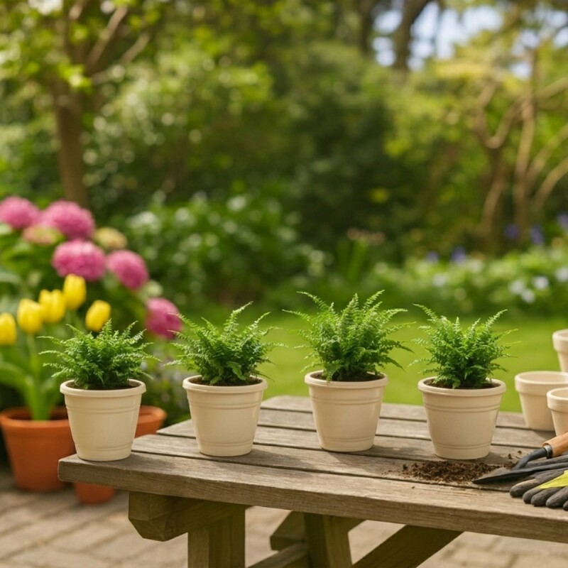 Maceta redonda 600 ml ARENA