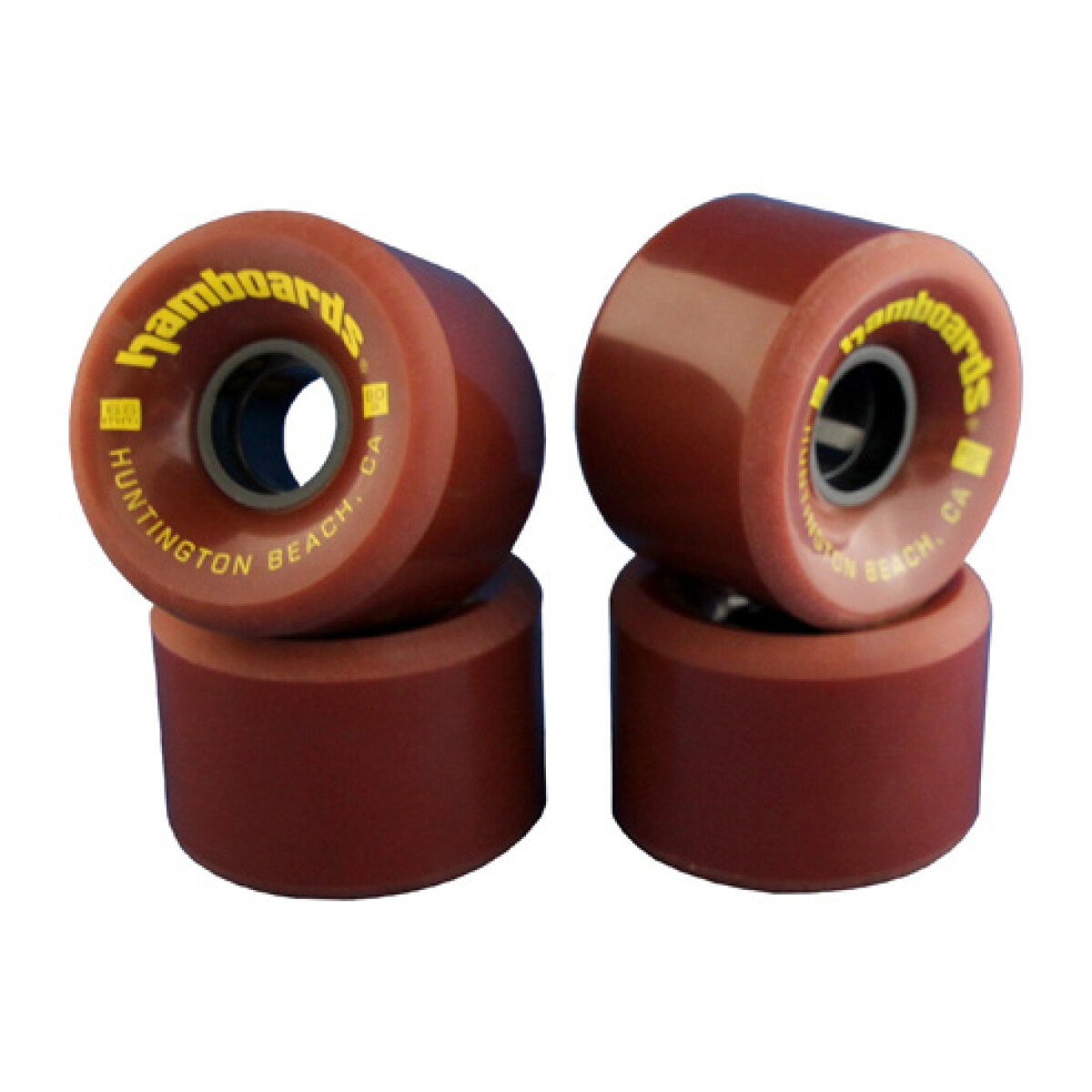 Ruedas Hamboards Cast PU Chocolate 66mm 80a 