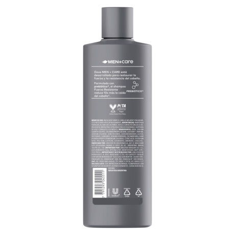 Shampoo Dove Fuerza Extrema 400ml Shampoo Dove Fuerza Extrema 400ml