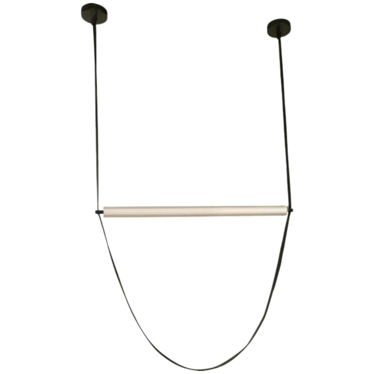 COLGANTE LED CURVO 13W 3000K DIM NEGRO 