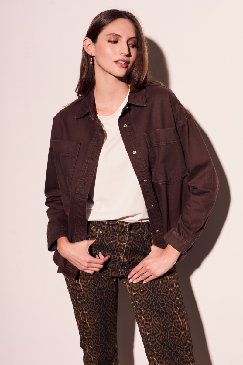 Sobrecamisa Marron