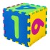 Alfombra Piso Goma Eva Infantil Niños Bebes Encastrables X10 Variante NUMEROS