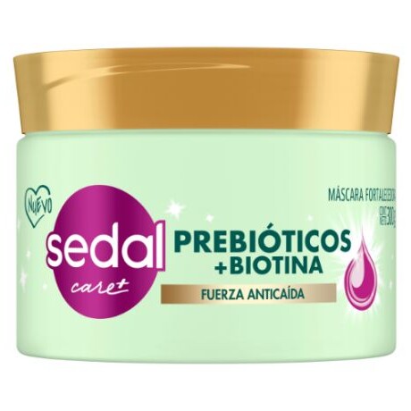 Sedal Máscara de Tratamiento Prebióticos + Biotina Fuerza Anticaída 300gr – Fortalecimiento y Reparación Profunda Sedal Máscara de Tratamiento Prebióticos + Biotina Fuerza Anticaída 300gr – Fortalecimiento y Reparación Profunda
