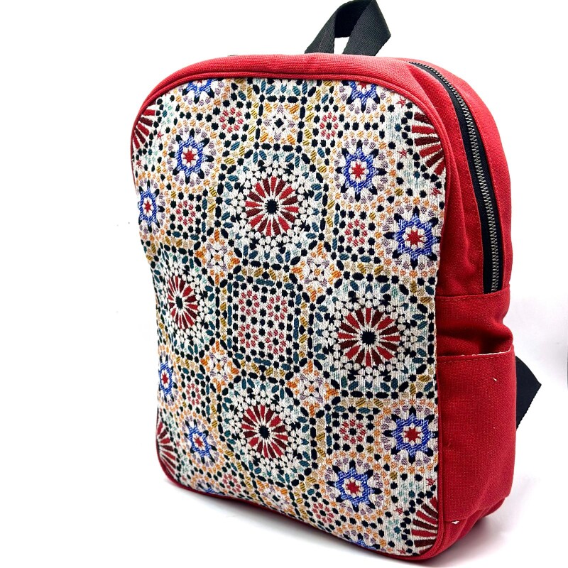 Mochila global roja diseño 6 Mochila global roja diseño 6