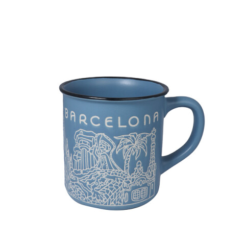 Taza Ceramica Diseño 9.2*10cm Unica