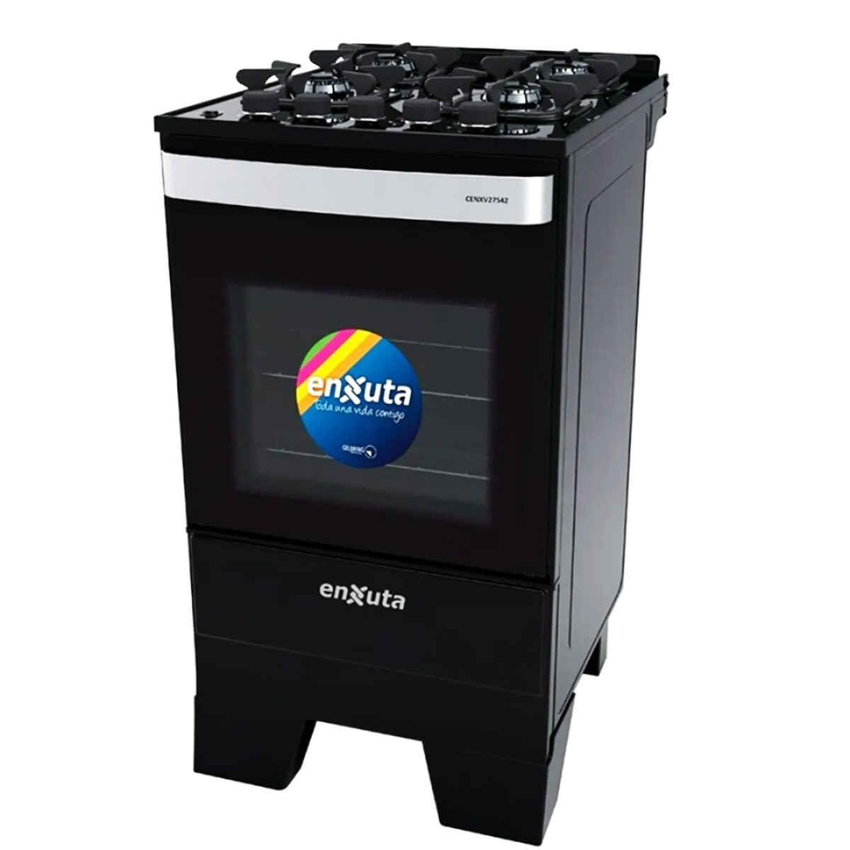 Cocina Supergas Enxuta Cenxv27542 - NEGRO 