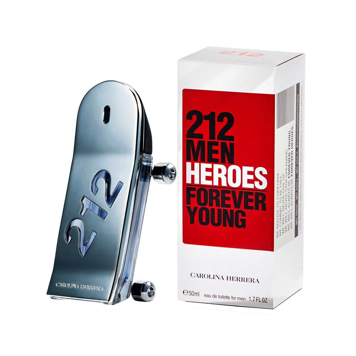 Perfume Carolina Herrera 212 Heroes Men EDT 50ML Original 