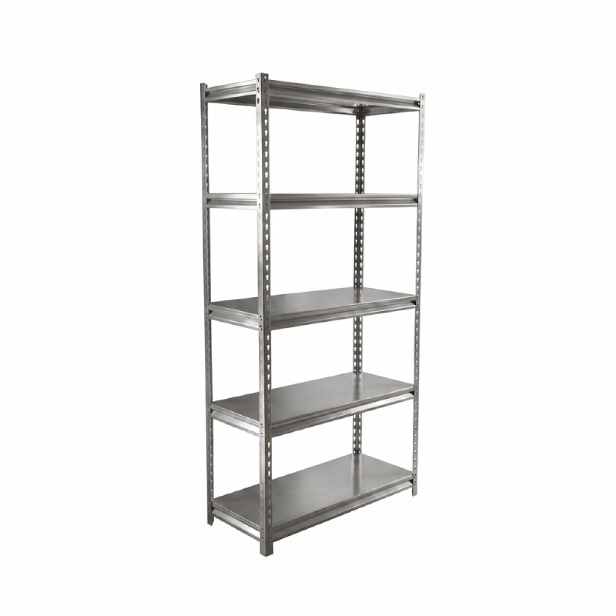 Estantería Metálica Para Cargas Livianas 30x80x200 cm Gris 