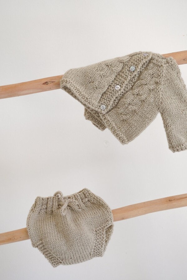 New Born Set Beige