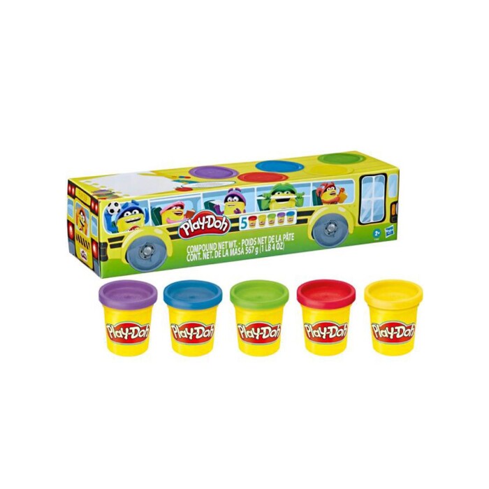 PLAY DOH BACK TO SCHOOL X 5 única